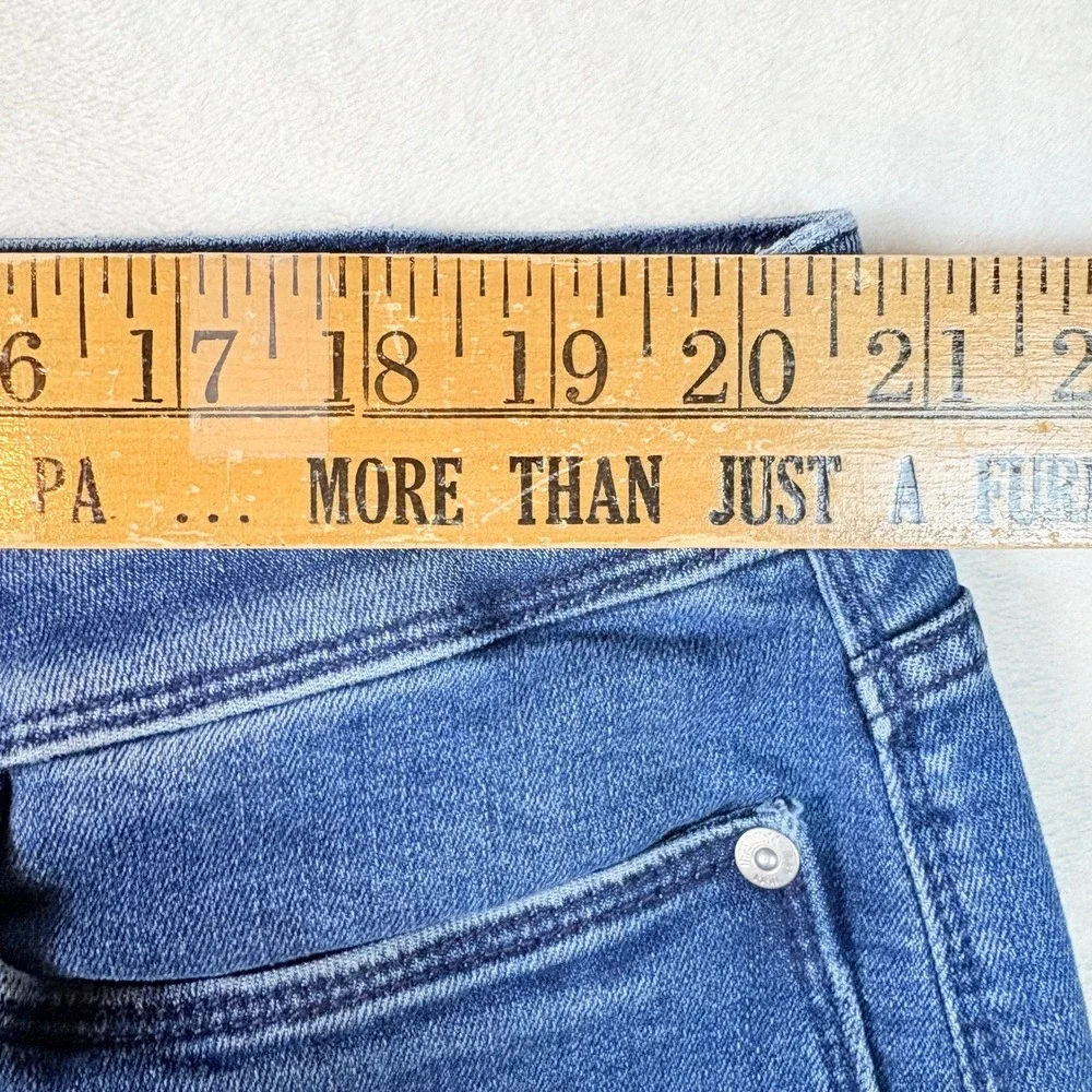 J.Jill Jeans Women Sz 22 Authentic Fit Slim Ankle Medium Wash Stretch Denim Blue